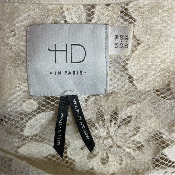 Anthropologie HD in Paris Montmartre Lace Top - Picture 5 of 6